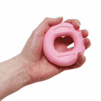 Power Gripper Ring για τα χέρια - Ροζ (20-30lbs)