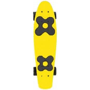 skateboard Juicy SusiYellow 57 cm polypropylene yellow