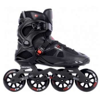 inline skates Ezza 90 softboot 85A black/red size 44