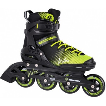 inline skates Wox 84 softboot 85A black/green size 45