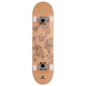 skateboard Ontop 31 x 8 inch wood natural/black