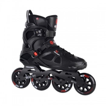 inline skates Ezza 90 softboot 85A black/red size 38