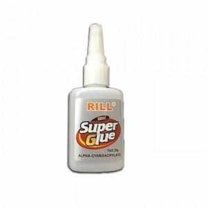 Kυανοακρυλική κόλλα ισχυρής δράσης 20gr - Super Glue Rill – 669206