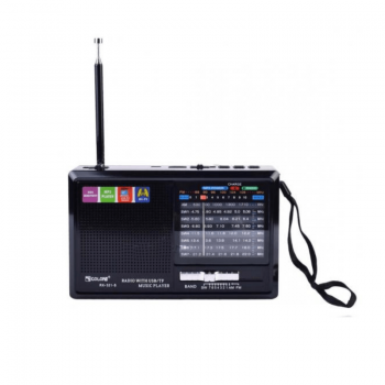 Επαναφορτιζόμενο ραδιόφωνο - RX-321 - 863210 - Black